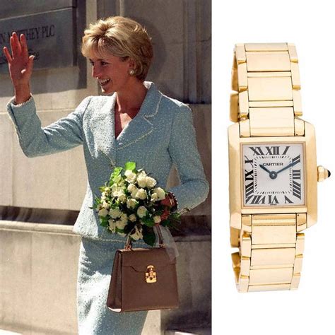 princess diana cartier|princess diana cartier tank watch.